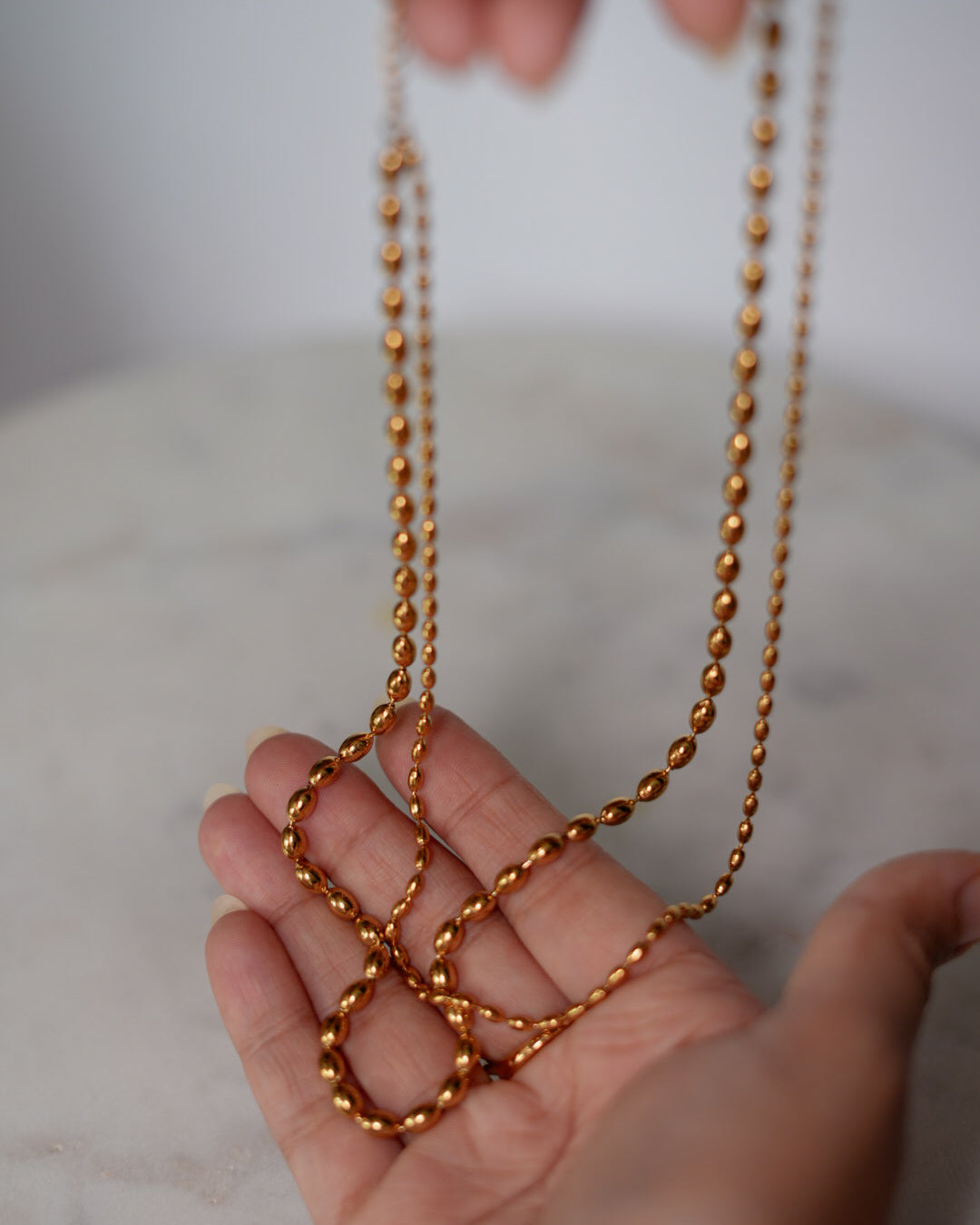 Beaded Double Chain
