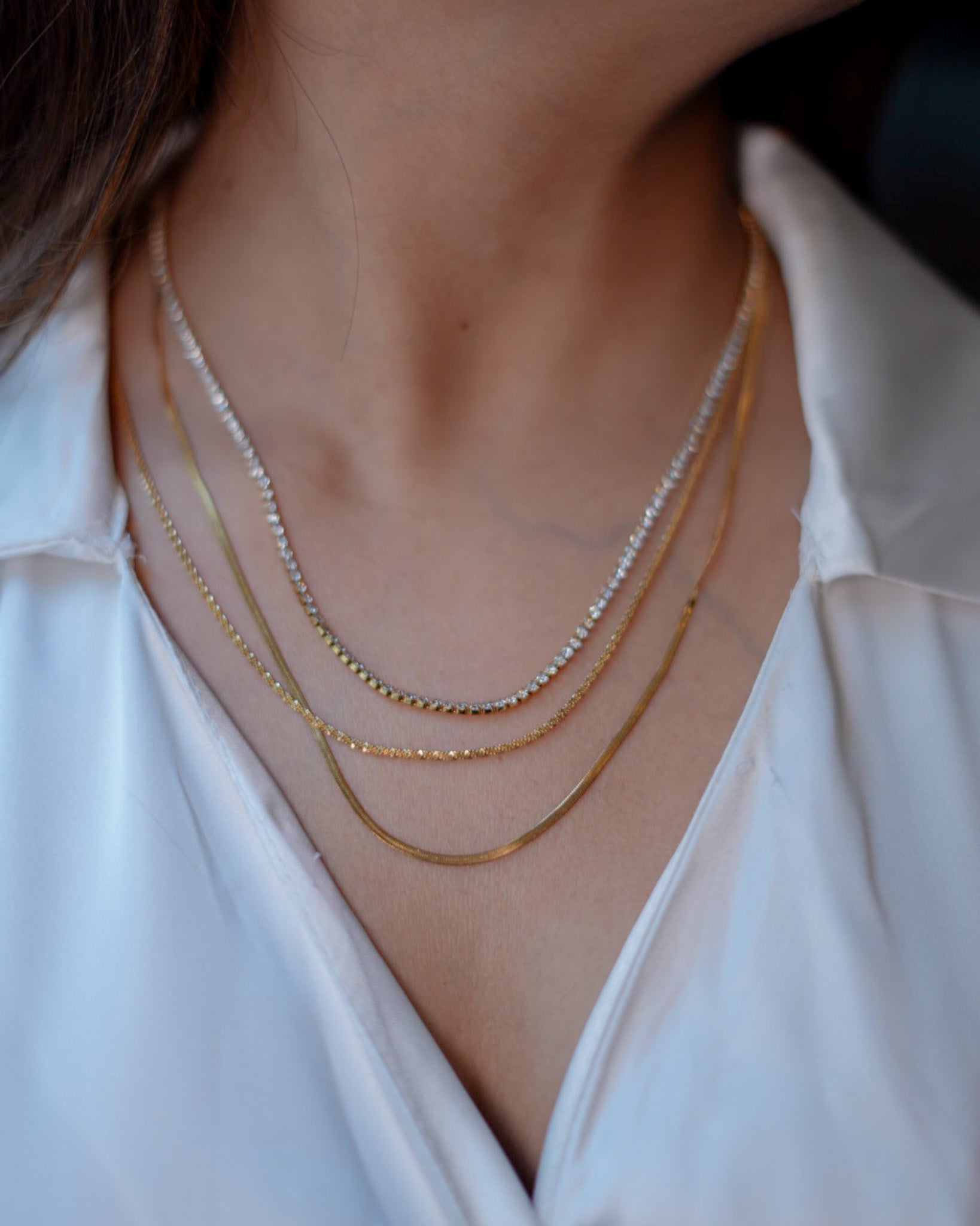 Bling Layered Necklace