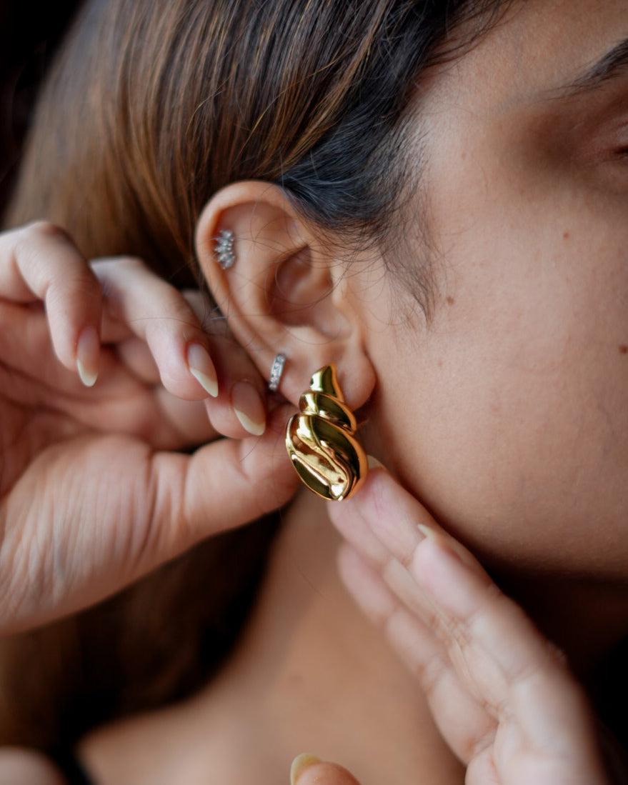 Croissant Earrings