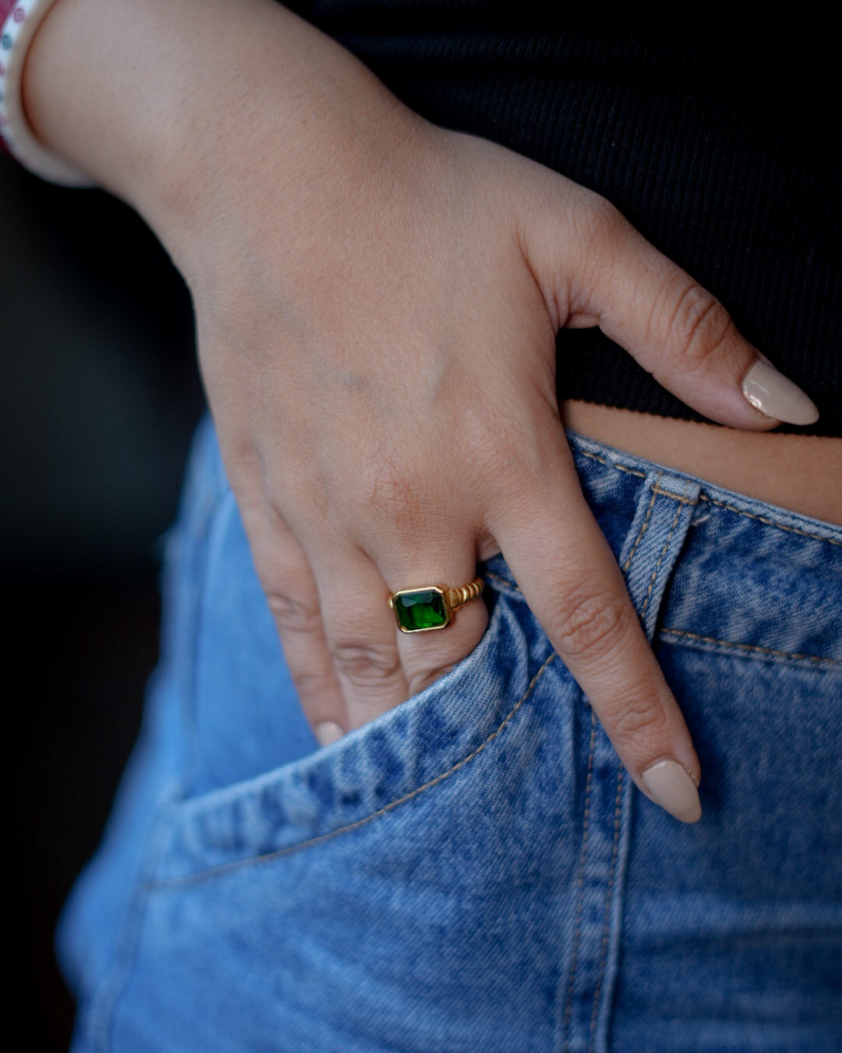 Emerald Crush Ring