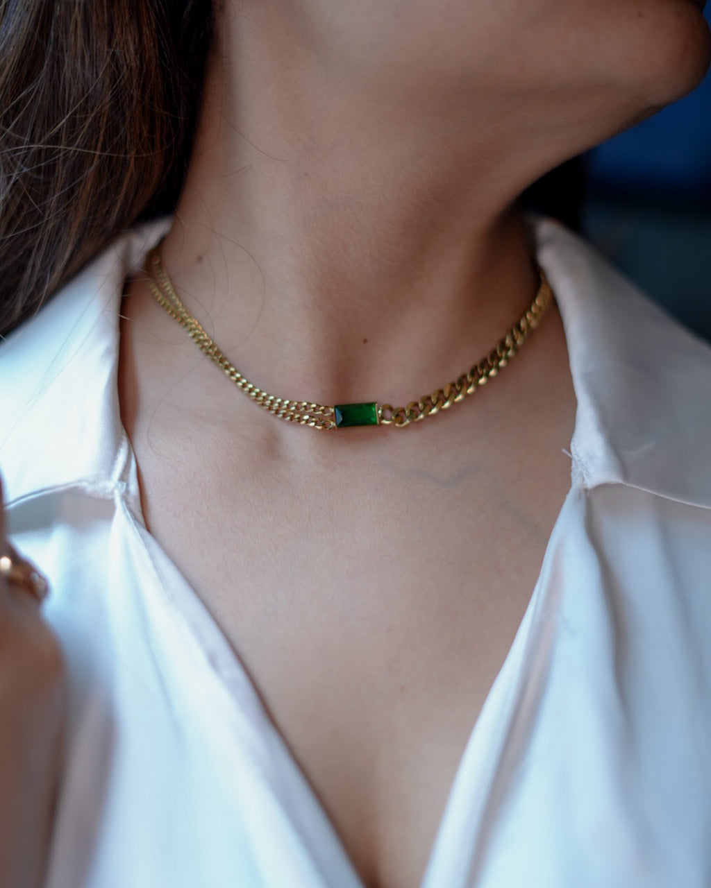 Emerald Double Chain