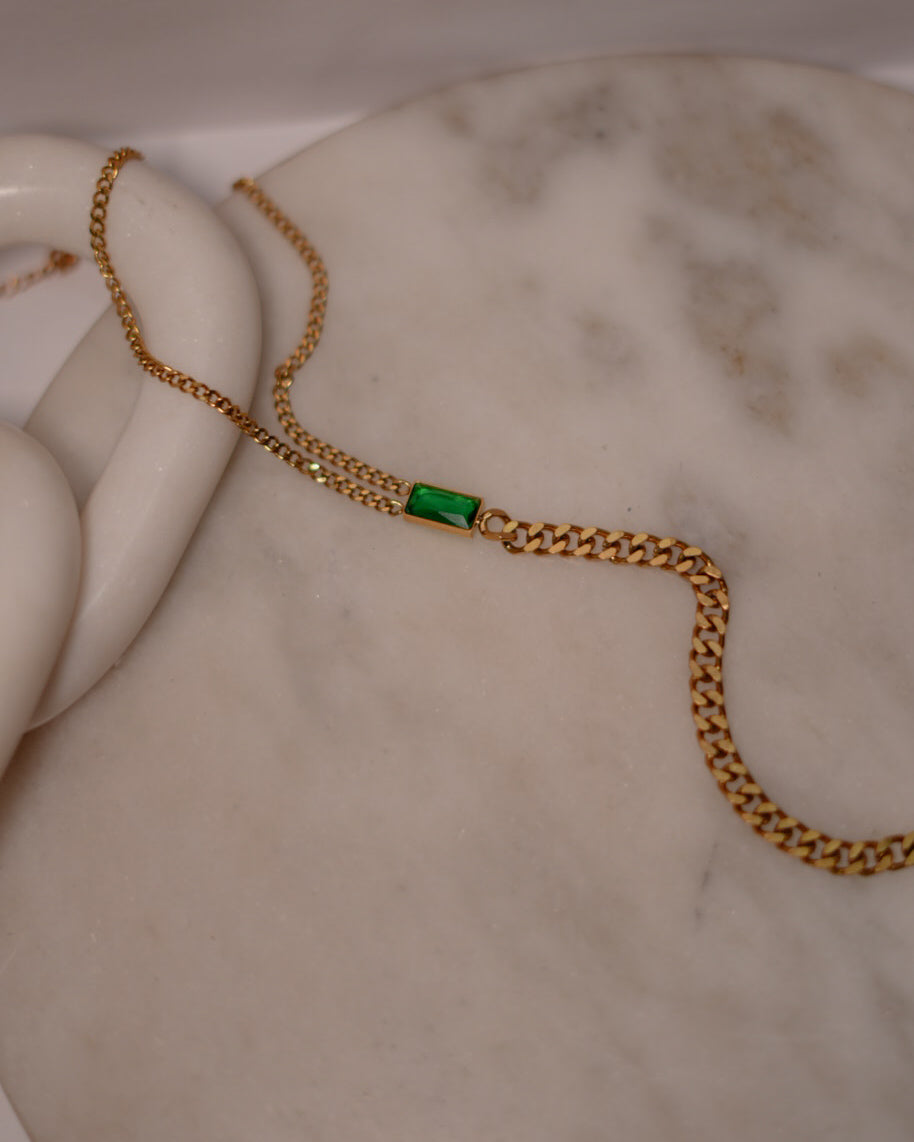 Emerald Double Chain