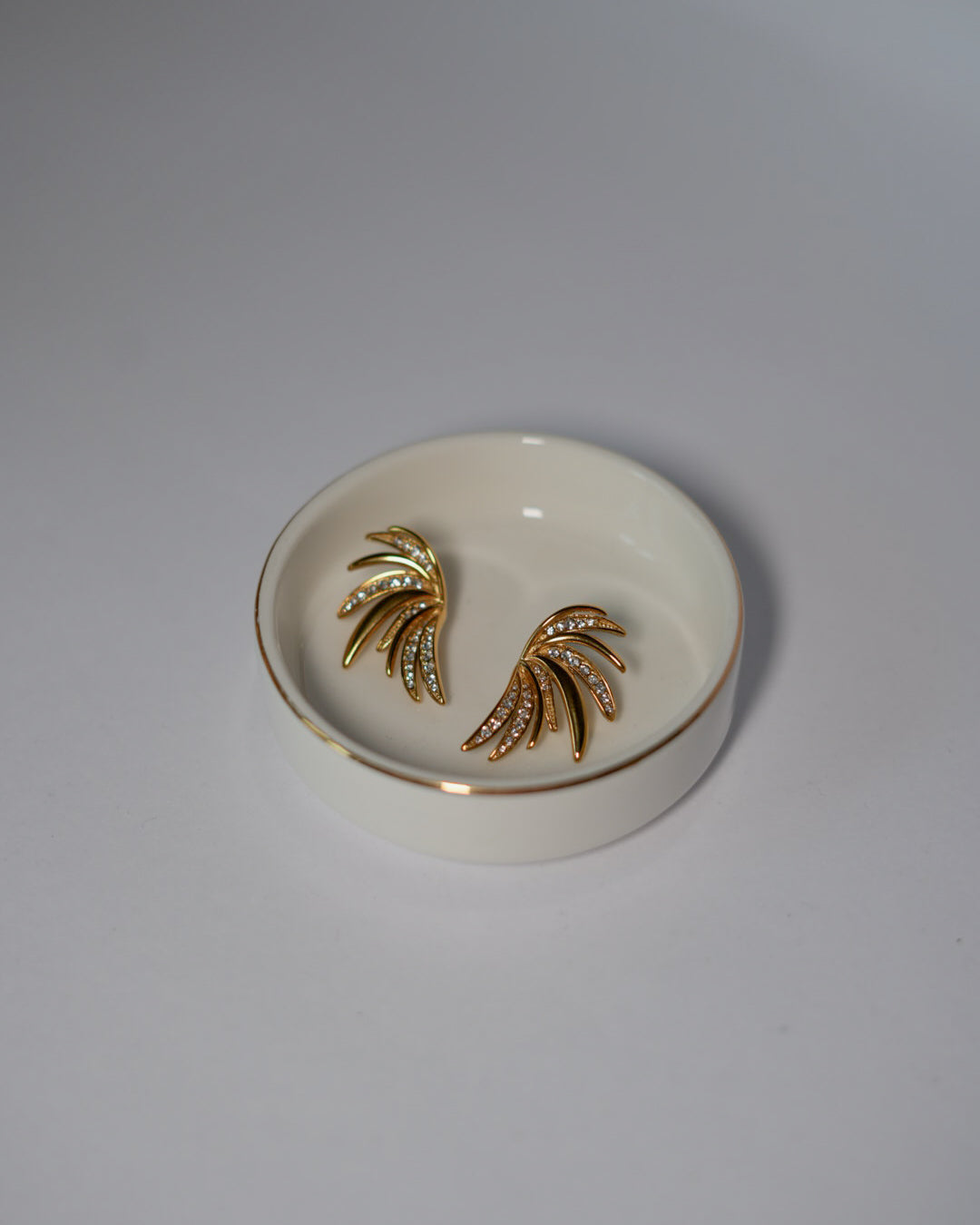 Feather Bling Earrings