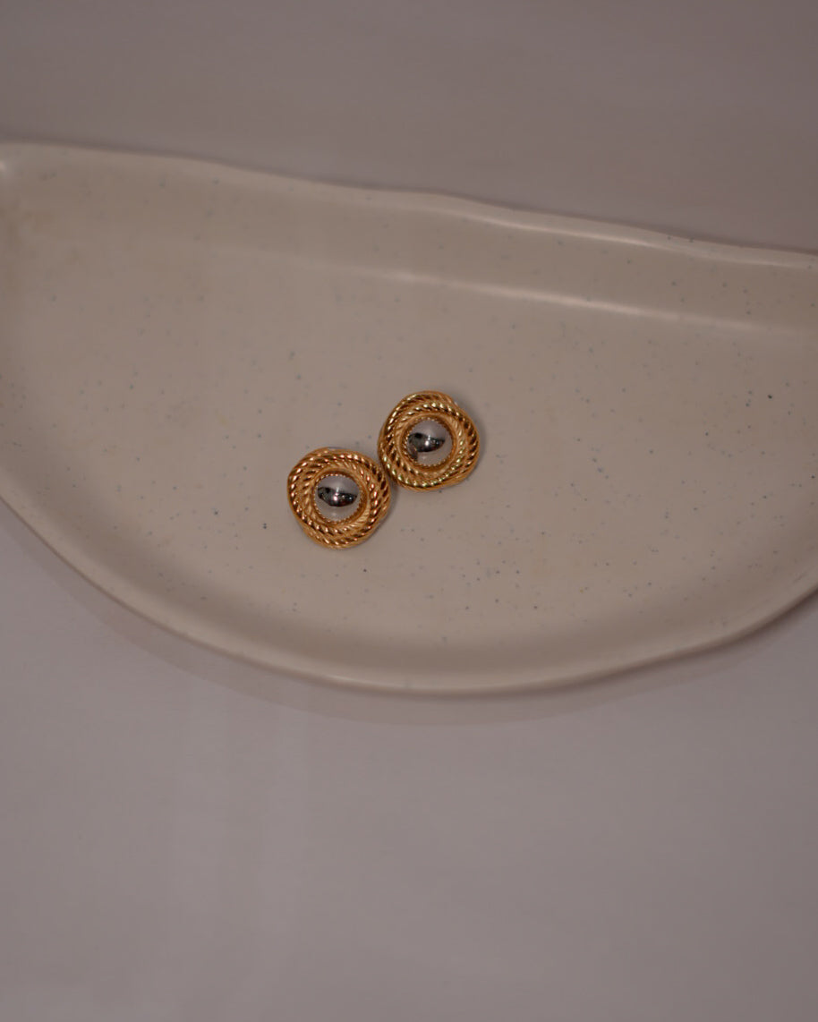 Gold Silver Studs