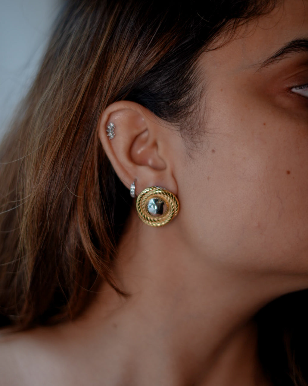 Gold Silver Studs