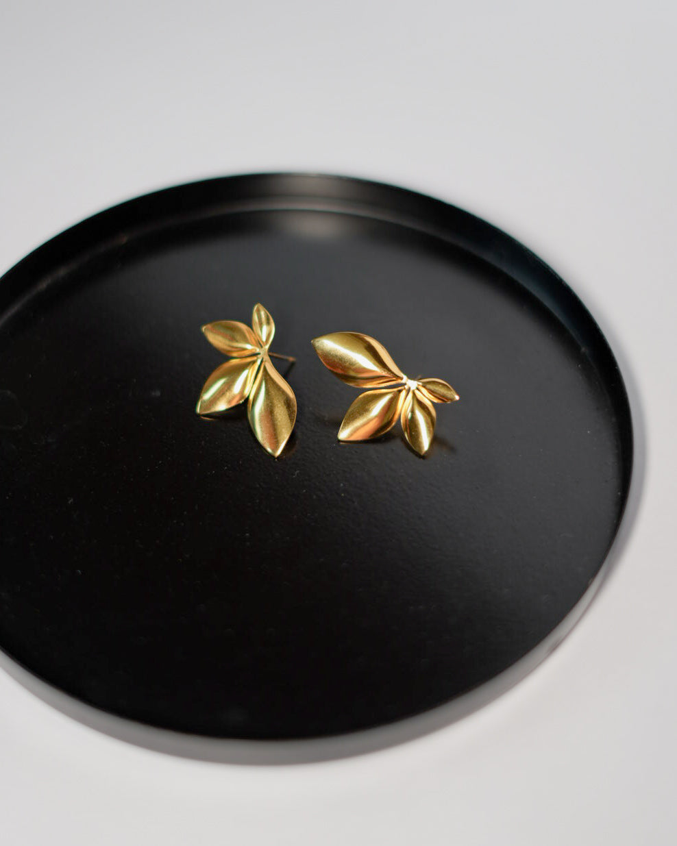 Half Petal Studs