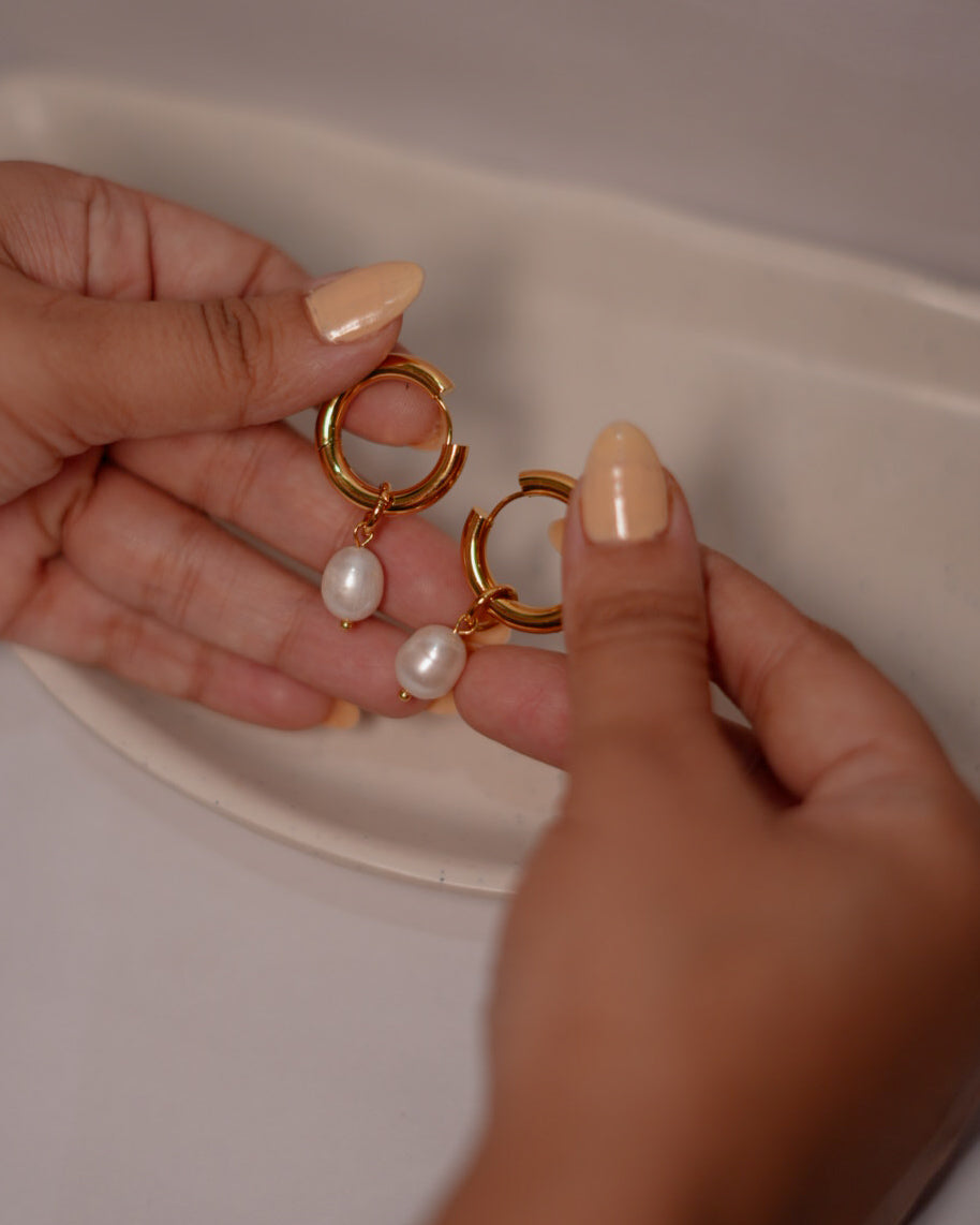 Pearl Drop Earrings