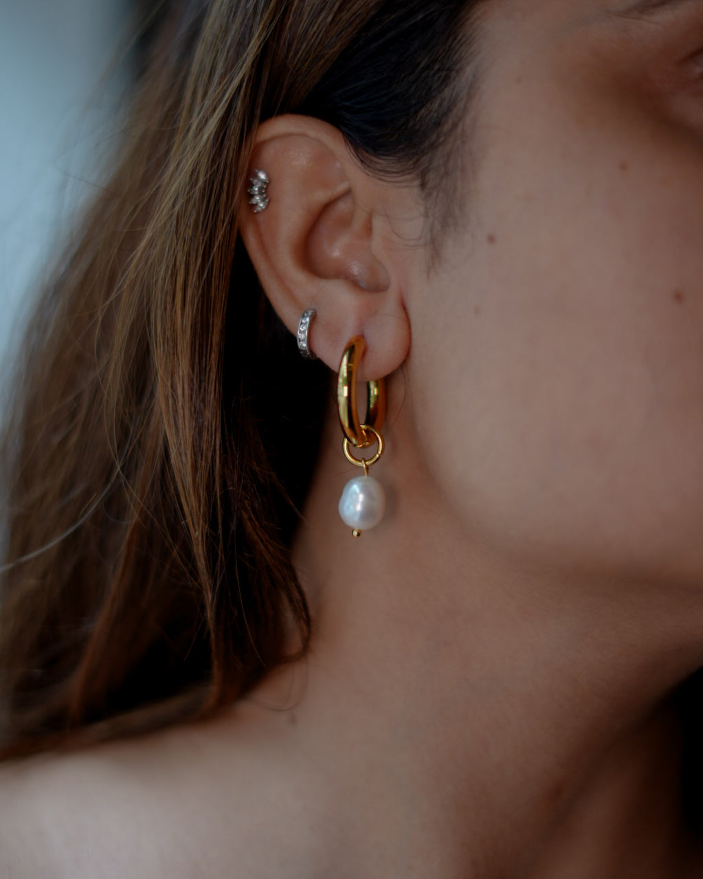 Pearl Drop Earrings