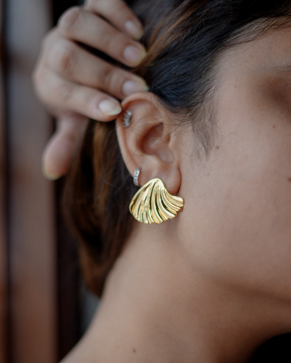 Sea Shell Studs