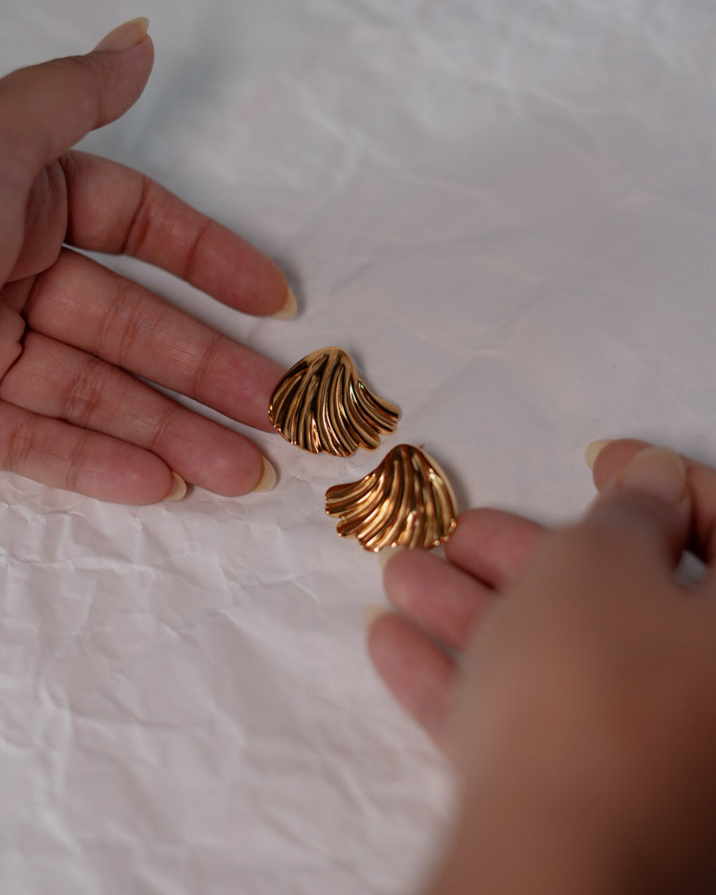 Sea Shell Studs