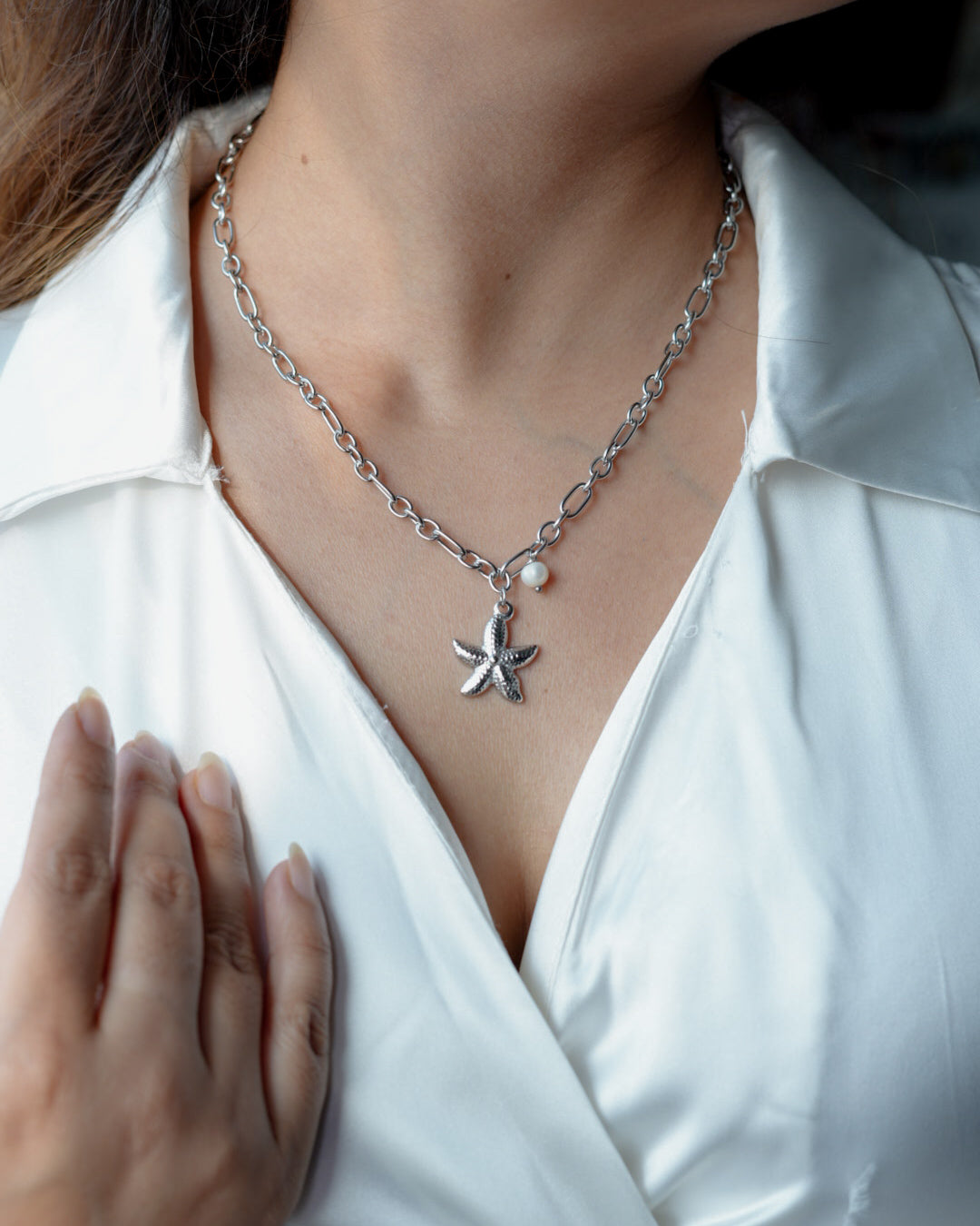 Silver Tide Necklace