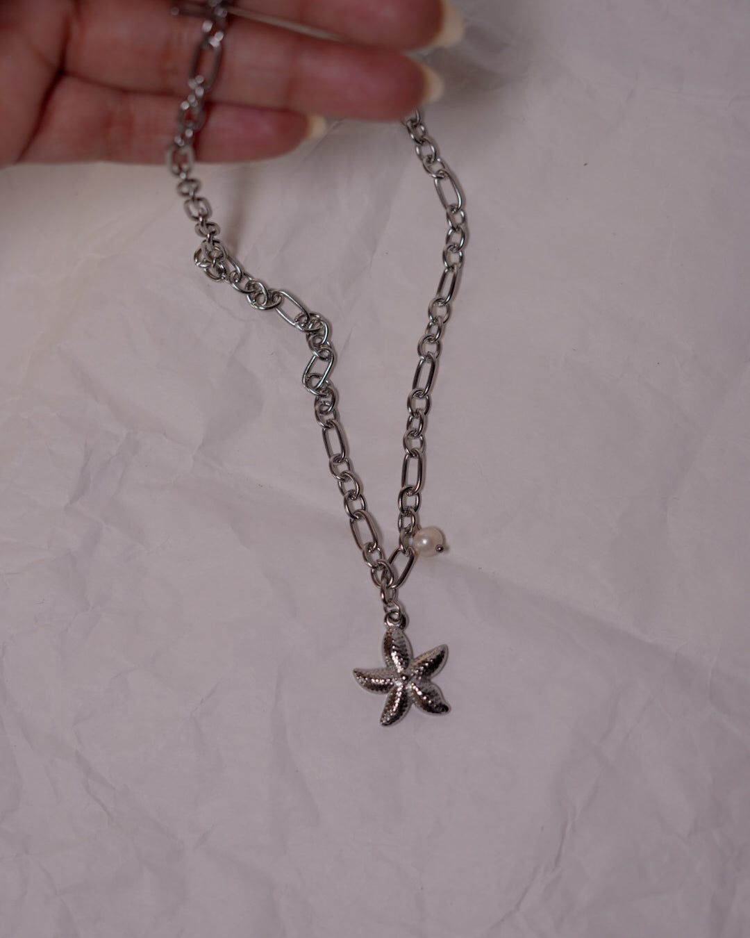 Silver Tide Necklace