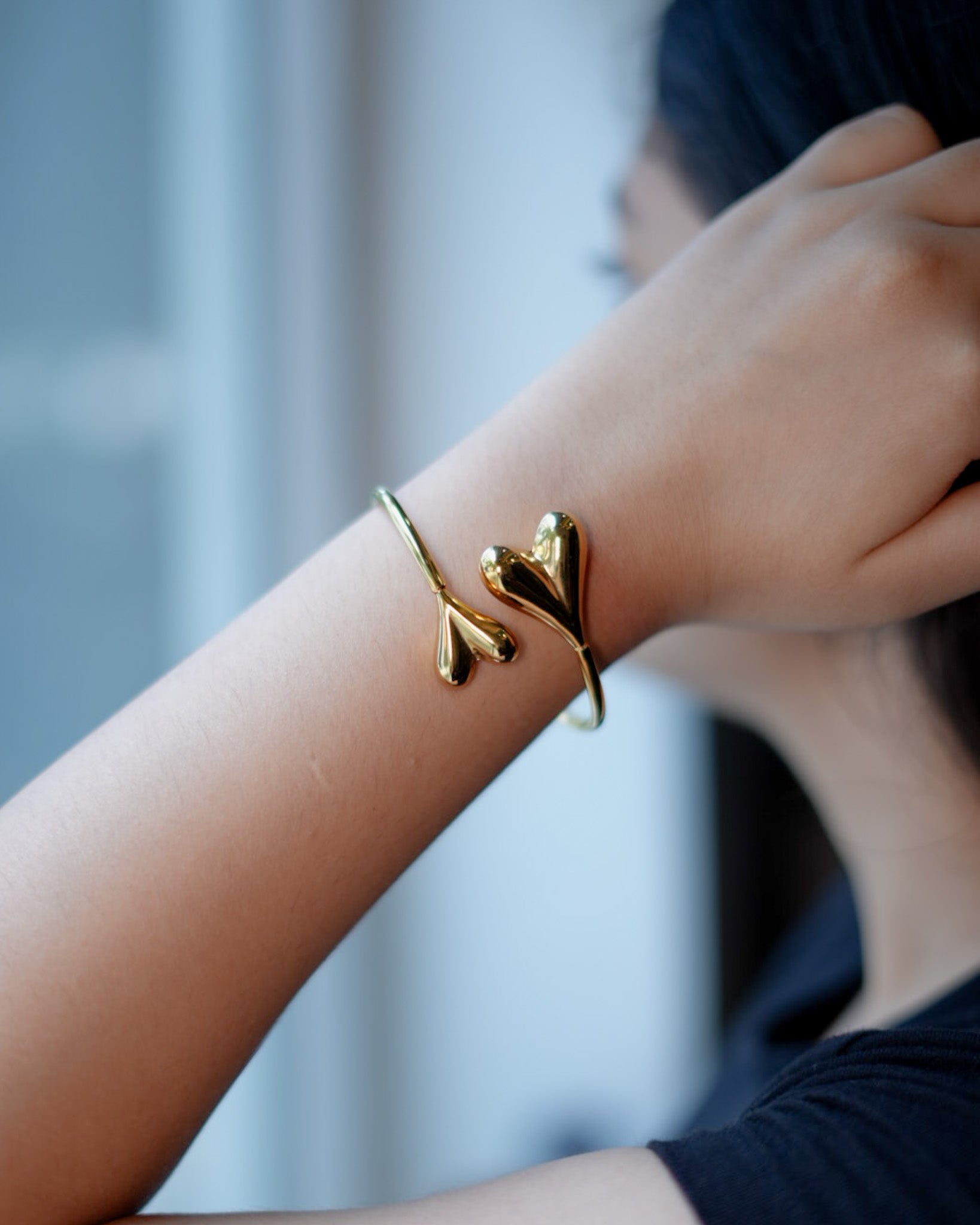 Twin Heart Bracelet